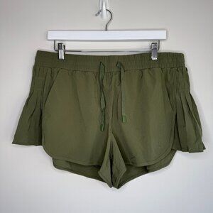 JoyLab High Rise Pleated Side Athletic Shorts